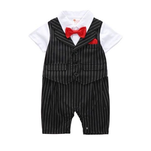 Baju Lebaran anak | romper cool stripe