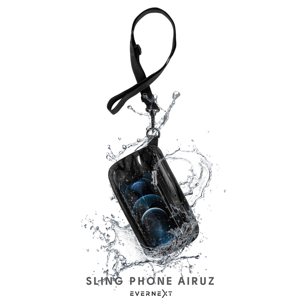 Sling phone hp waterproof terbaru sling pouch wallet gadget hp original kualitas import sling bag dompet hp anti air airuz series