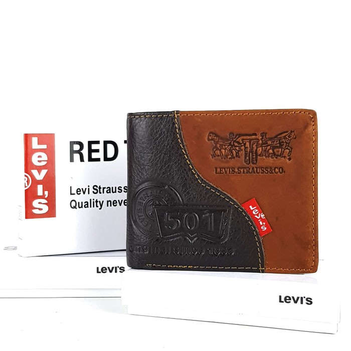 Dompet Tidur Kulit Asli Pria Murah - LEVIS DTR SJRR