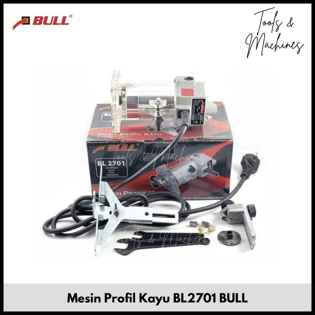 Mesin Profil Kayu BL2701 BULL Original