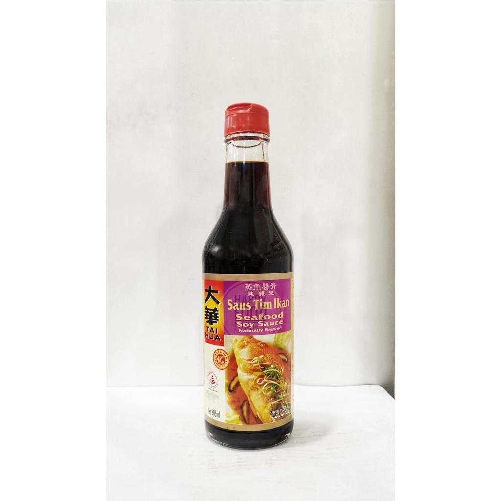 

[BPOM RI] TAI HUA SEAFOOD SOY SAUCE 305ML/ SAUS TIM IKAN/ SAOS STIM IKAN/KECAP TIM IKAN/ STIM HONGKONG