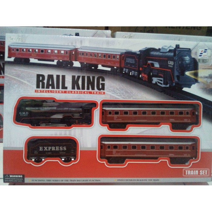 Rail King Inteligent Classical Train / Mainan Kereta Rail King