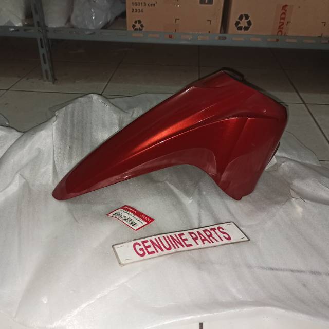 Spakbor Depan Supra X 125 Batman Merah Marun 61100-KVL-N00WRM Orginal Ahm