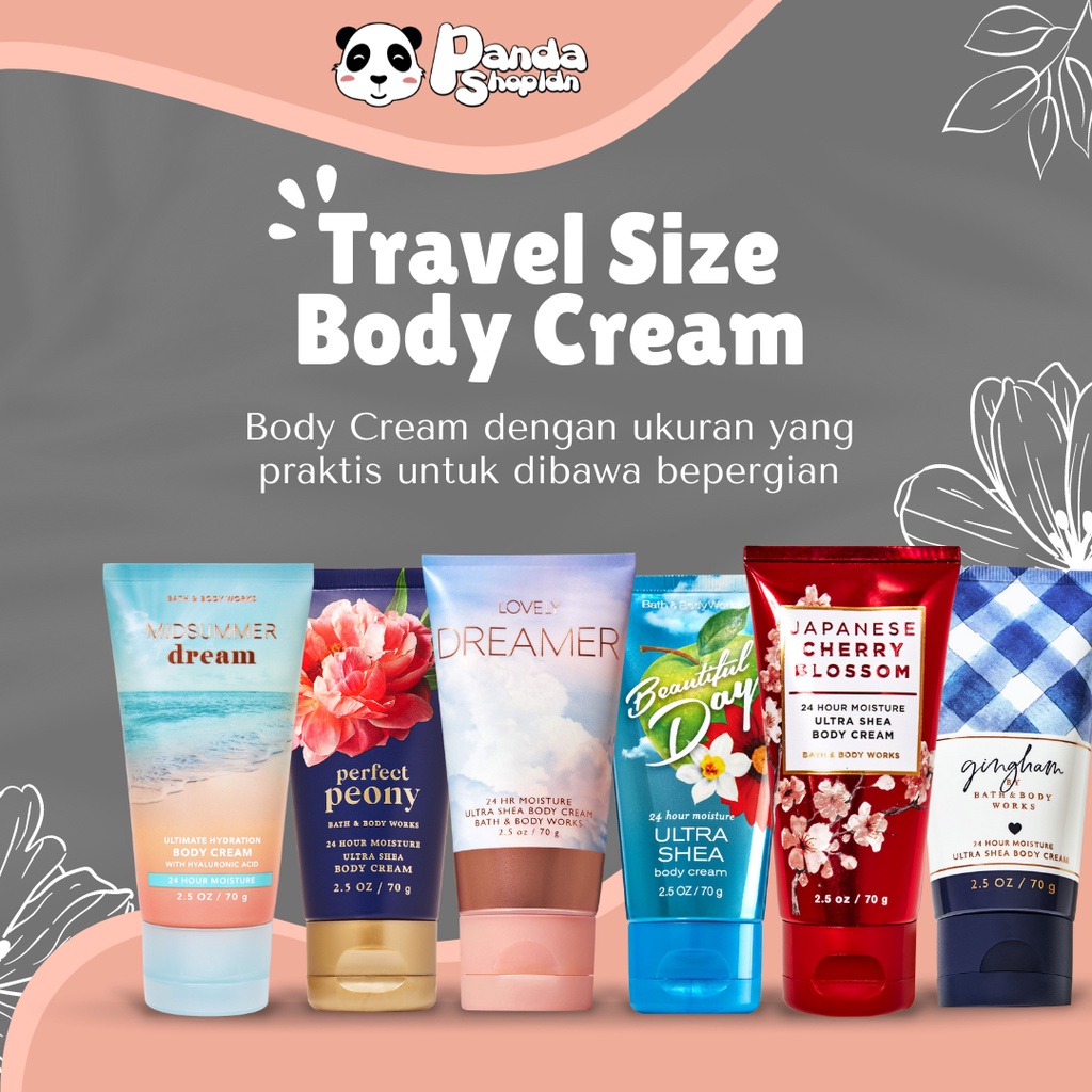 BBW Body Cream Travel Size