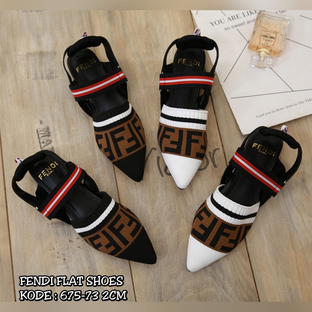 SANDAL FENDI FLAT 675-73 #TP
