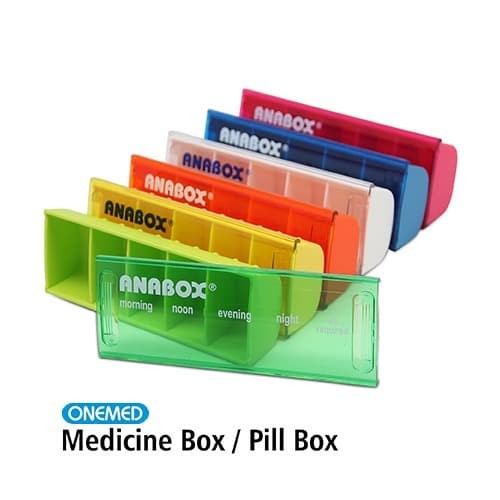 Pill Box Color Anabox per PCS OJ2