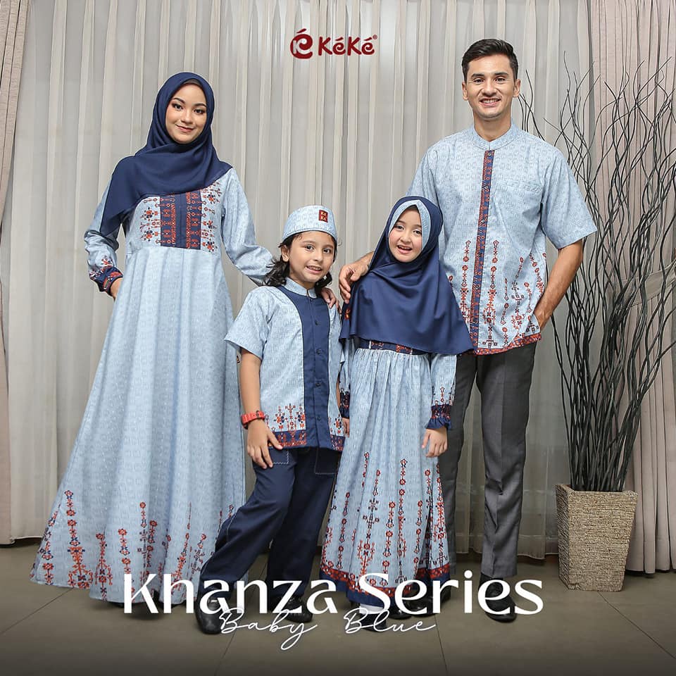 Sarimbit Keke Khanza Series 2115 Baby Blue