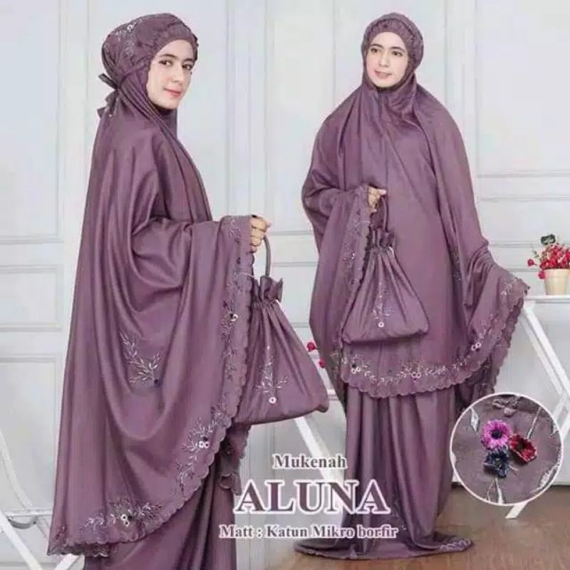 Mukena aluna dewasa jumbo