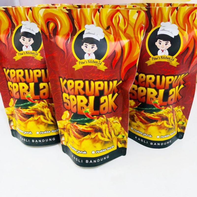 

Kerupuk Seblak / kerupuk pedas / kerupuk seblak bantat