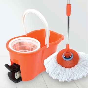 Ace PROCLEAN Bucket Mop SPIN Mop Set Alat Pel Putar