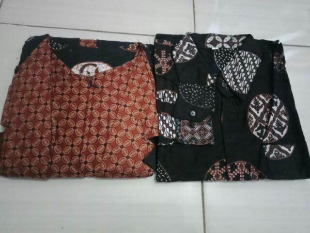 Maura Couple - Sania Ruffle Batik Couple Ori Ndoro Jowi Termurah Bergaransi