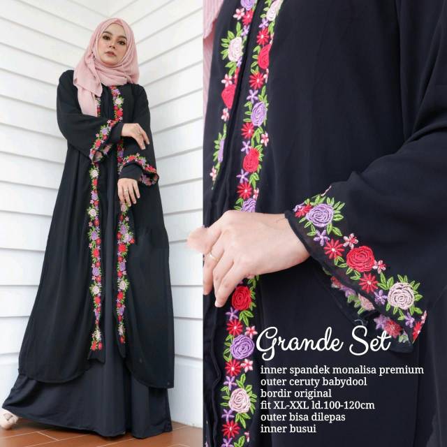 Gamis syari / gamis premium / outer gamis / gamis jumbo