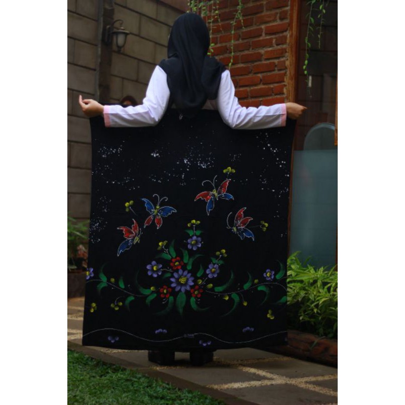 SARUNG SANTRI PUTRI LUKIS GLOYOR