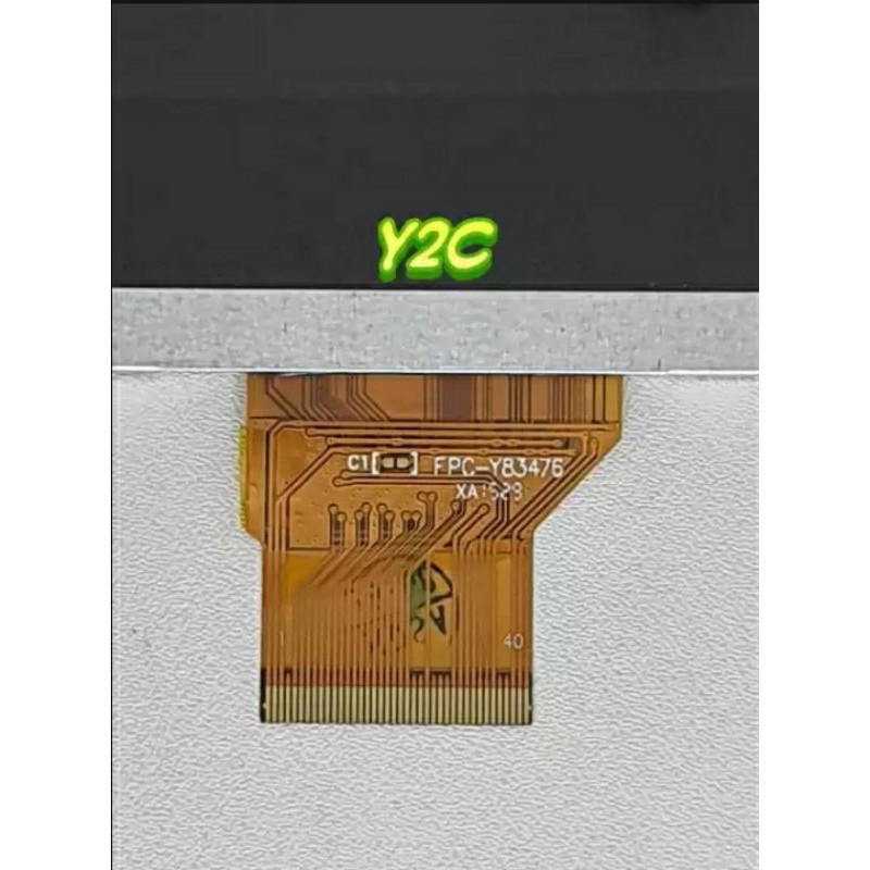 LCD CINA BIG 7 INCH CROSS AT7A 40PIN / FPC Y834376