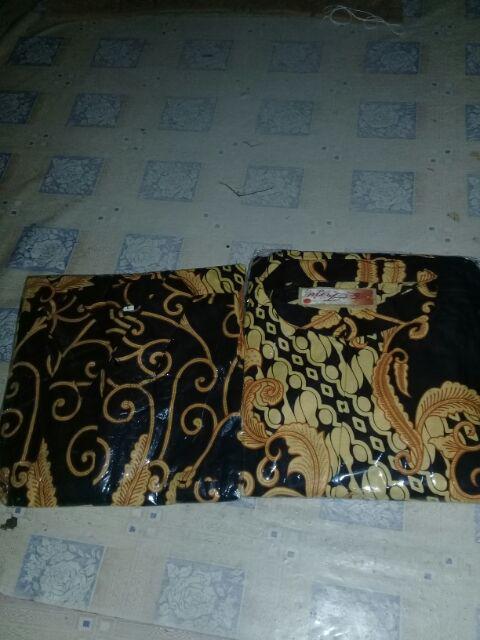 Grosir Batik Solo - Batik Couple Gamis Sogan 2535