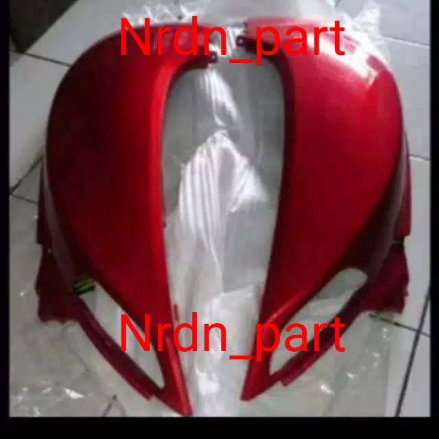 cover Body belakang Scoopy fi 2013 2014 2015 merah