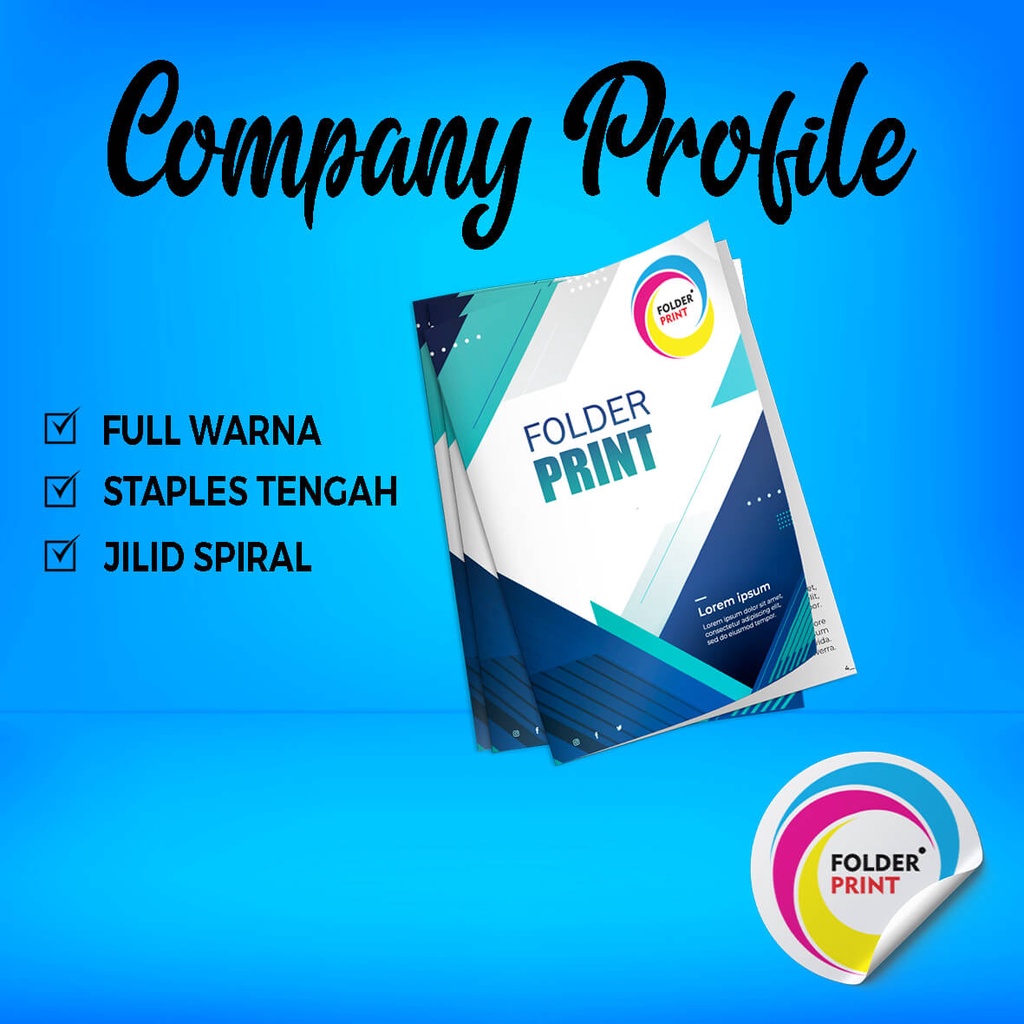 Cetak Company Profile, Majalah, Katalog, Portofolio Custom