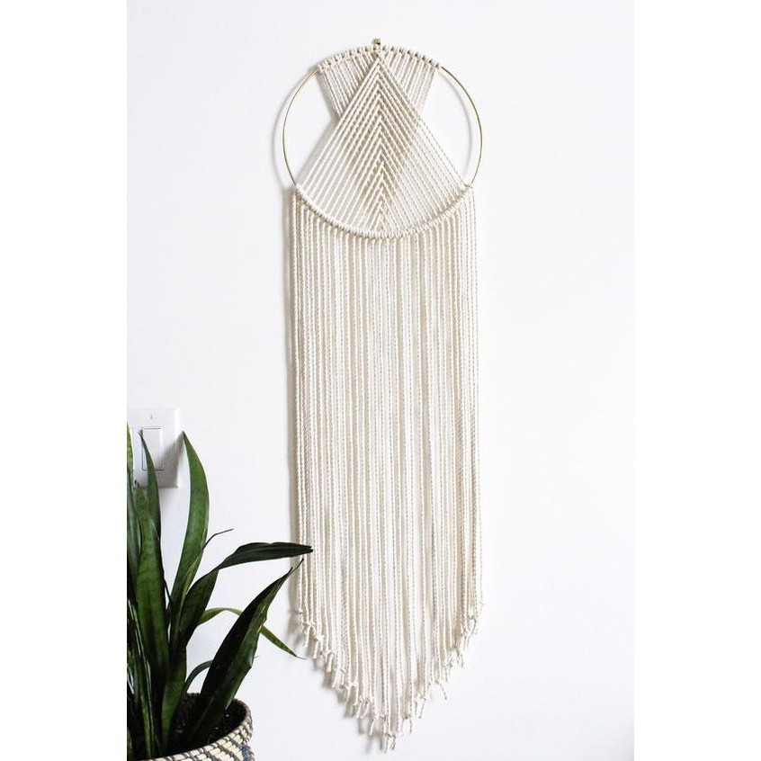 [READYSTOCK] macrame wall hanging/ macrame dreamcather/makrame hiasan dinding no 25