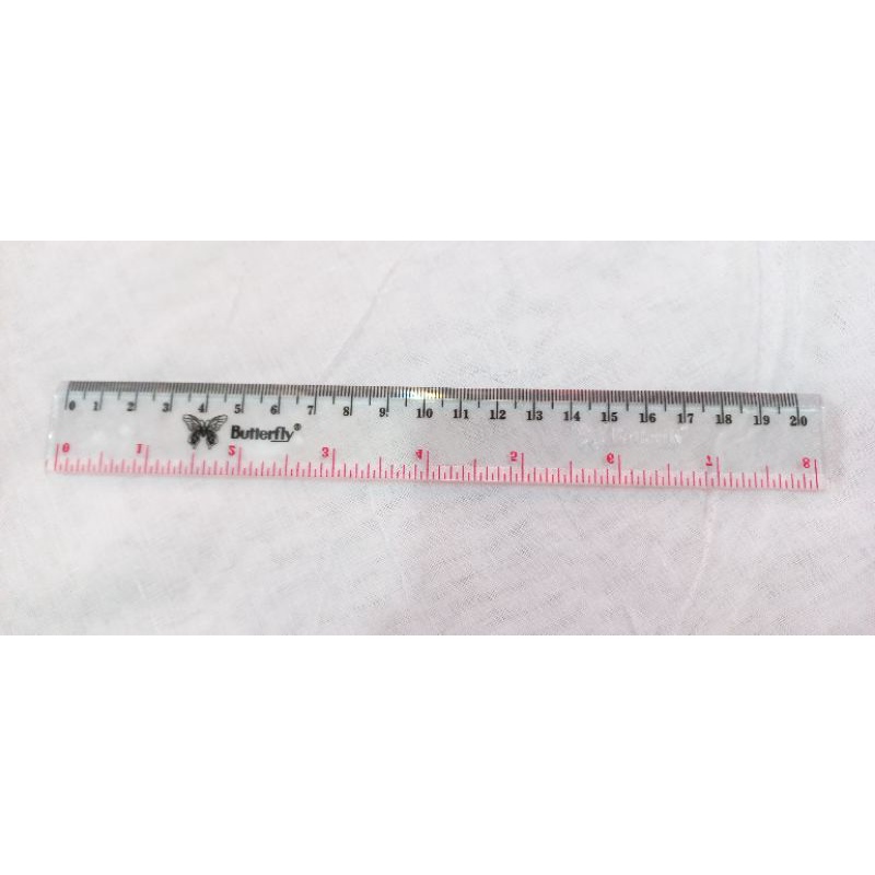 

Penggaris Butterfly 20cm