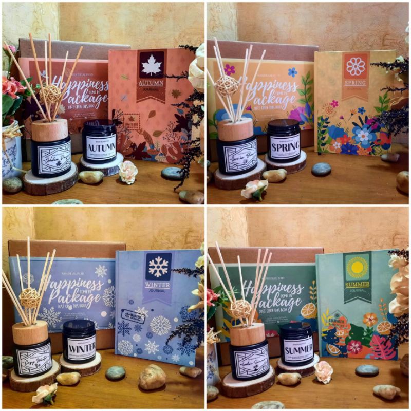 

SEASON BIG HAPPINESS PACKAGE kado ulang tahun giftbox wisuda valentine hadiah autumn spring sunmer