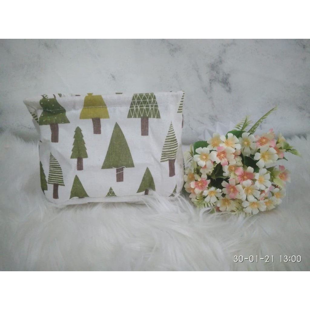 Desktop Storage Organizer / Keranjang Box Serbaguna Keranjang Kanvas Storage box Canvas