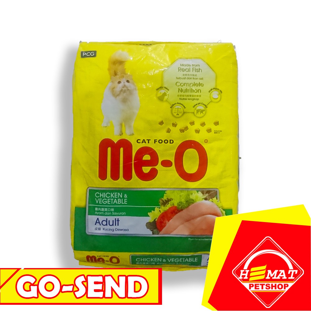 [GOSEND] Meo Chicken &amp; Vegetable Adult 7 kg / Gojek Only / makanan kucing 7 kg