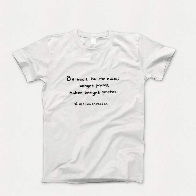 Tshirt melawan malas