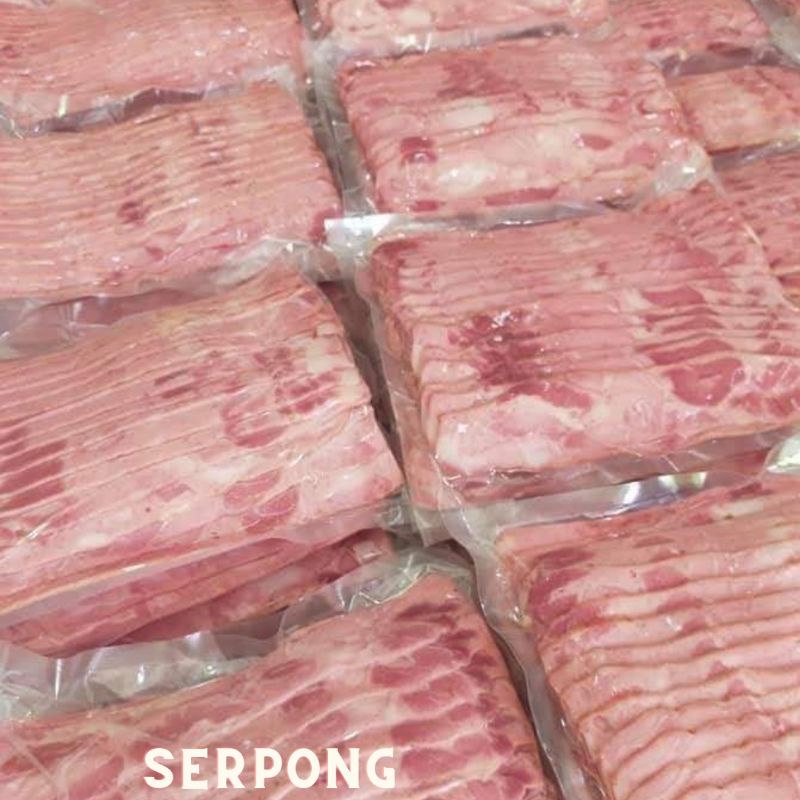 

Pork Bacon Bali Homemade - Bacon Babi Asap/500gr & 1kg (Gojek/Grab/Next Day)