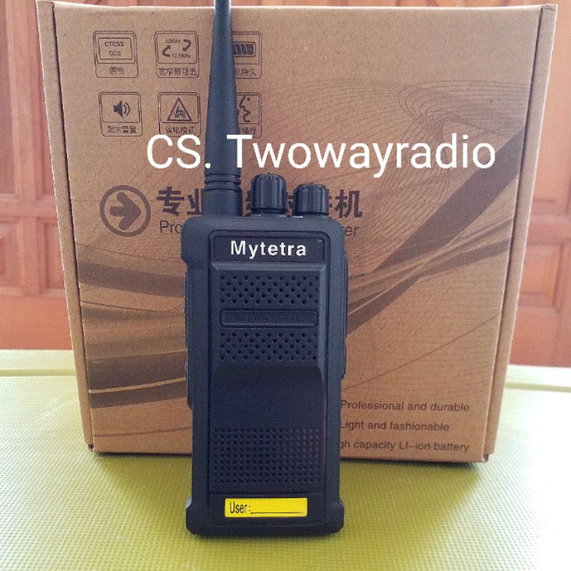 HT MYTETRA MYT-300 RADIO WALKIE TALKIE SINGLE BAND UHF400-480mhz / HANDY TALKY MYT300 selain HT Wlan BF888S Comteck