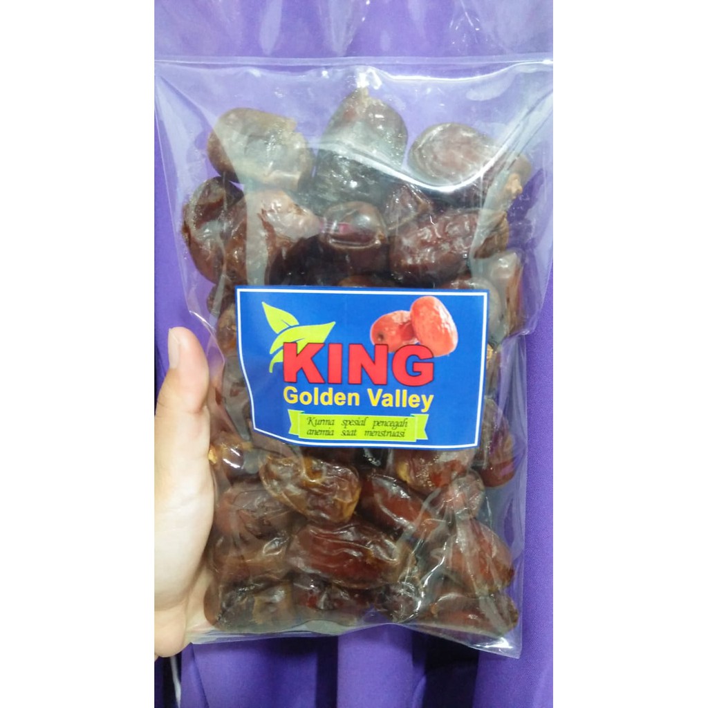 

Kurma KING Golden Valley//Kurma spesial pencegah anemia saat mentruasi//by Sainz Murni Factory