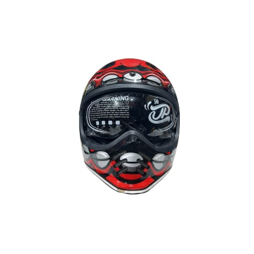 Helm Cakil JPX JP Signature Barong Merah RANS Super Black Hitam Glossy ORIGINAL