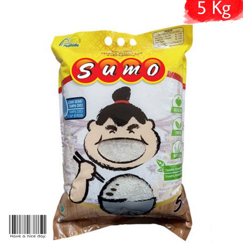 

Beras Sumo Premium Kemasan Kuning 5KG