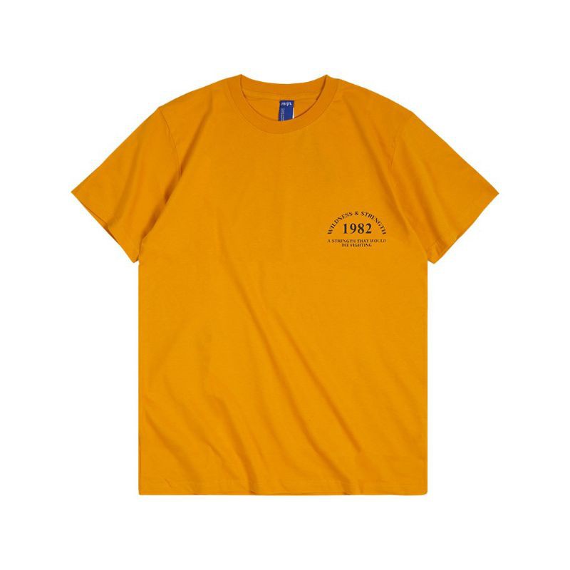 Kaos distro mrjn marijane edisi limited Fighting yellow original