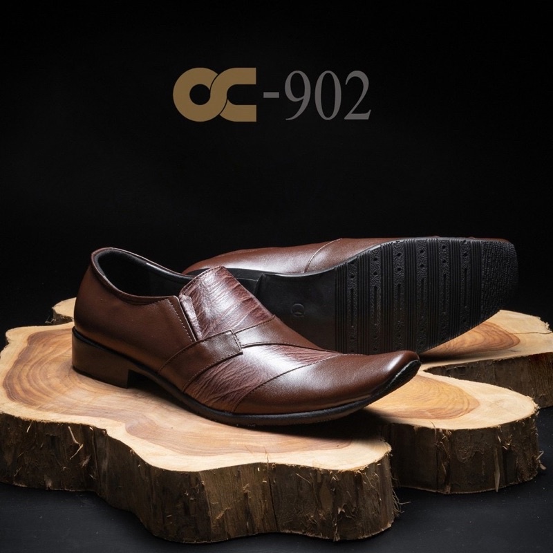 OC-902 / COD/ SEPATU PANTOFEL PRIA/ KULIT ASLI/ ORIGINAL ODON CIBADUYUT