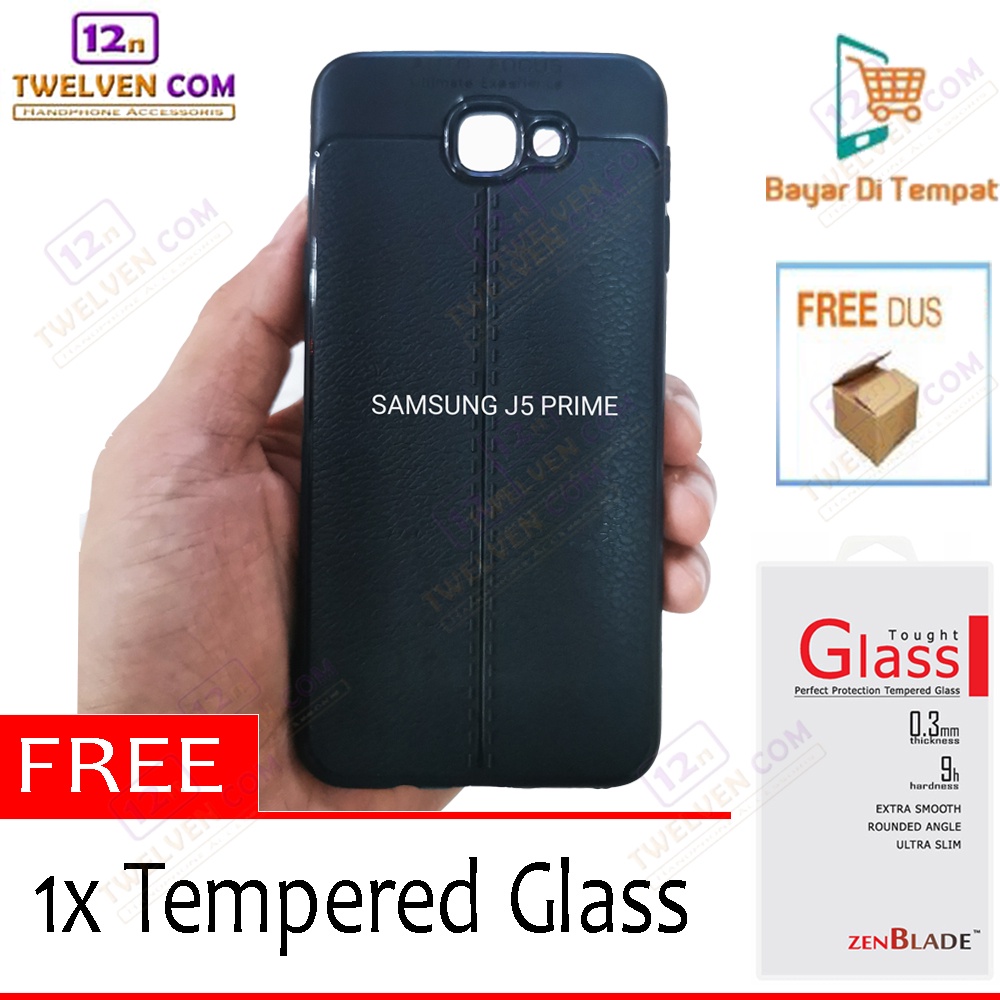 [FLASH SALE] Case Auto Focus Softcase Samsung J5 Prime - Free Tempered Glass