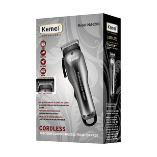 mesin cukur rambut kemei km-2603 clipper reachargeable cukur rambut