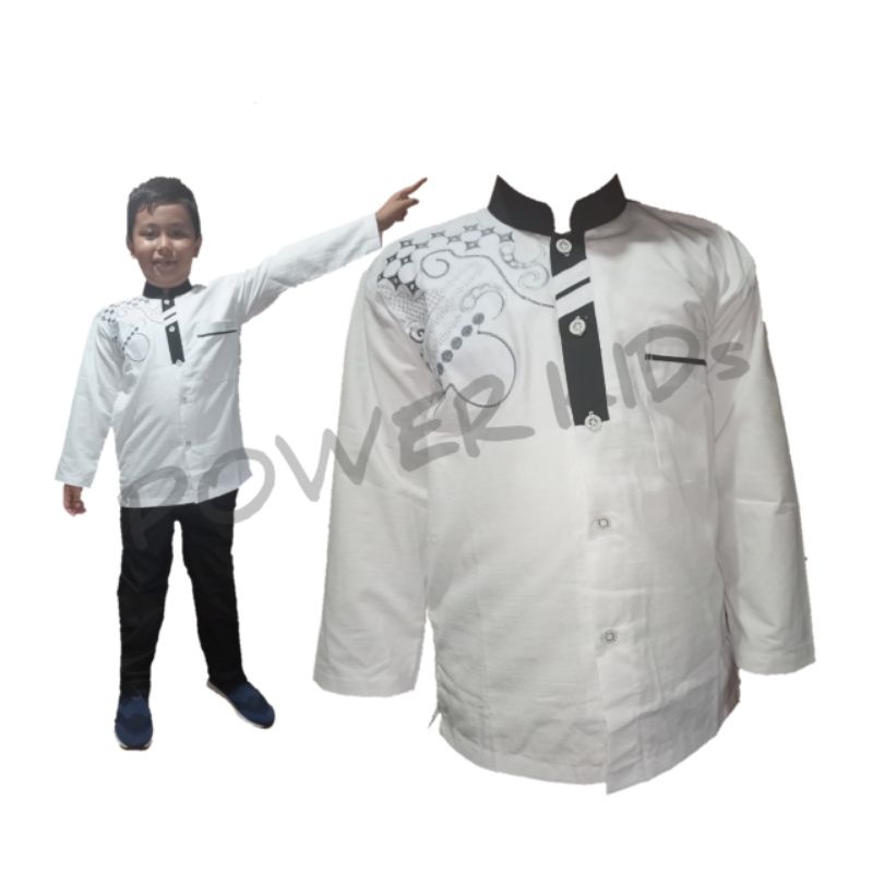 BAJU KOKO ANAK EXECUTIVE USIA 5 - 12 TAHUN