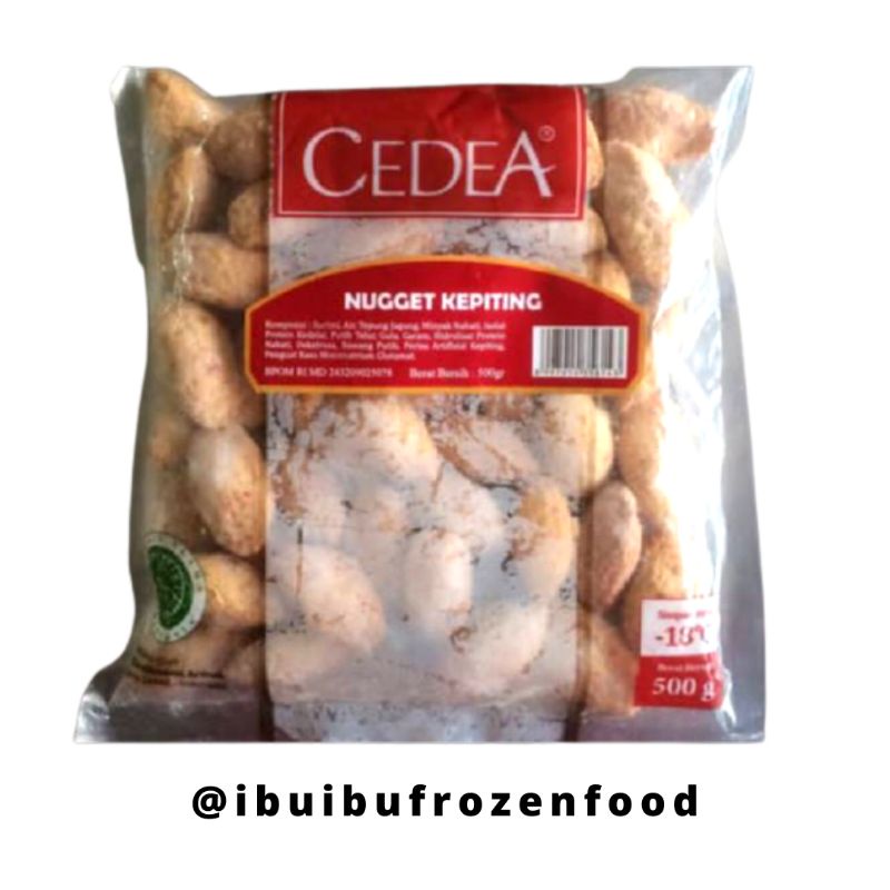 

CEDEA NUGGET KEPITING 500 GRAM