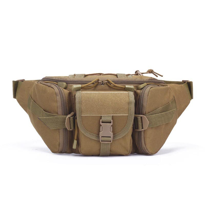 Tas Pinggang Tactical Waistbag Waterproof - EF1952 - Khaki