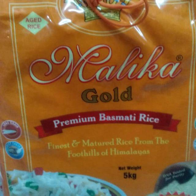 

Malika gold premium basmati rice
