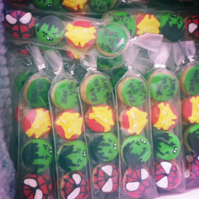 

Avenger cookies set