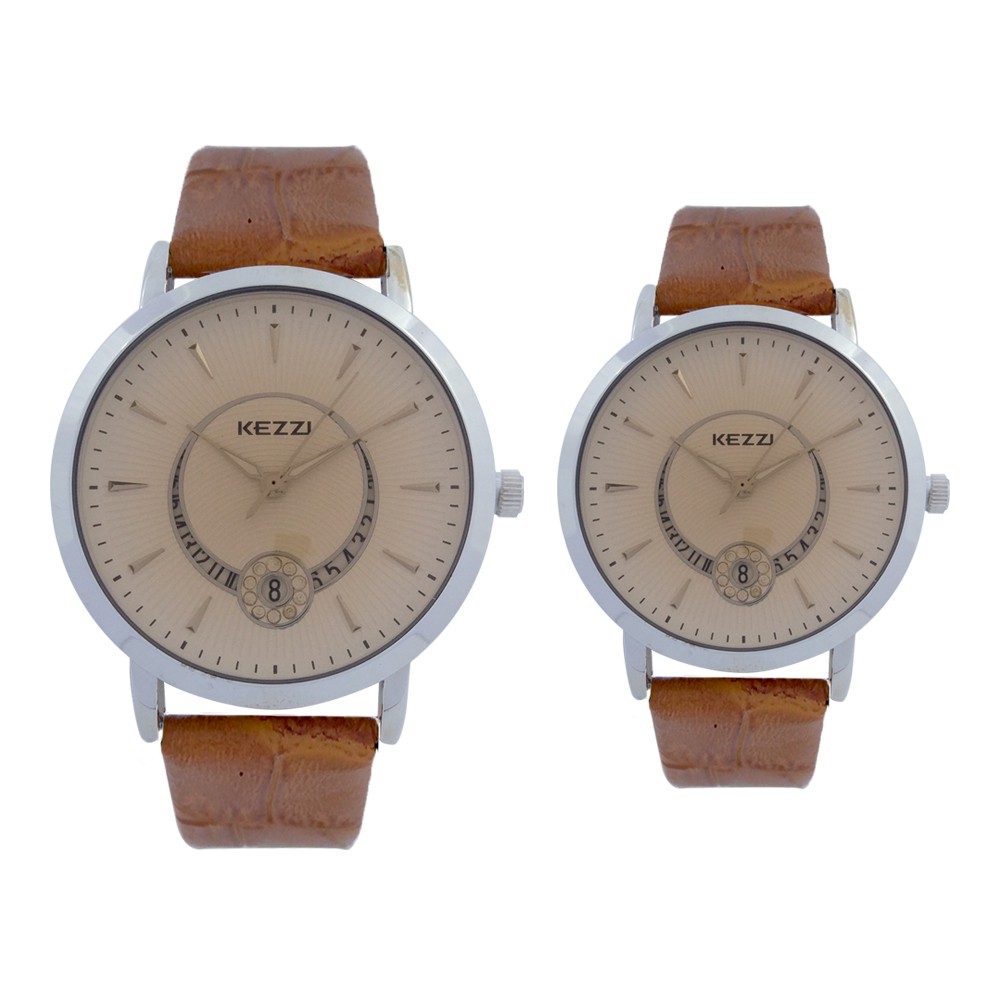 FINX-466 CL CP Jam Tangan Couple Pria dan Wanita Analog - Leather Strap/ FINX-463 CL CP