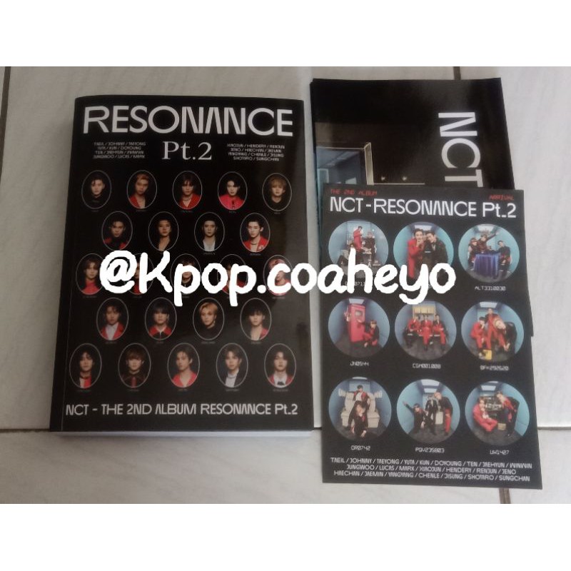 CO TATI[BOOKED]‼️ ALBUM ONLY//NCT 2020//RESONANCE Pt.2 Arrival ver//PC Johnny arrival