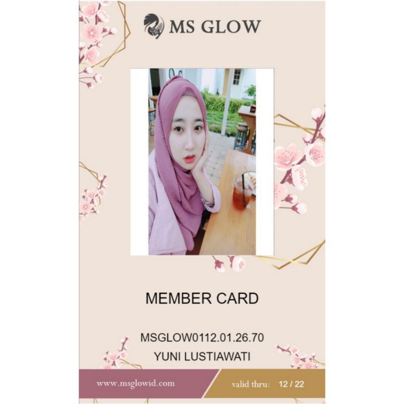 Member Card Ms Glow