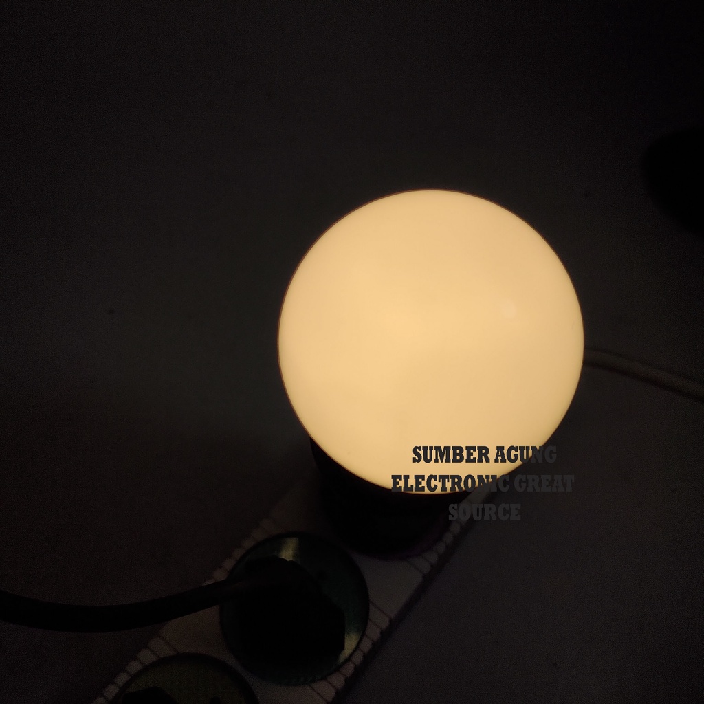 Lampu LED 5W Kuning Cahaya Hannochs Sonic 460LM Terang 3000K Yellow