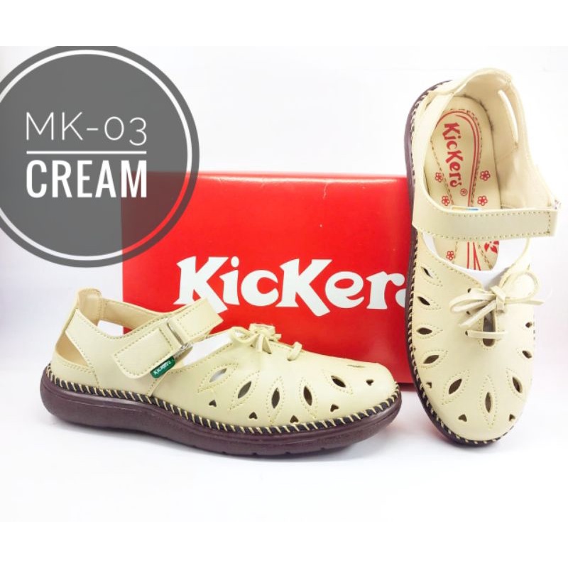 ❣️N H S❣️ Sepatu Wanita Kickers Flat Shoes Kode MK-03