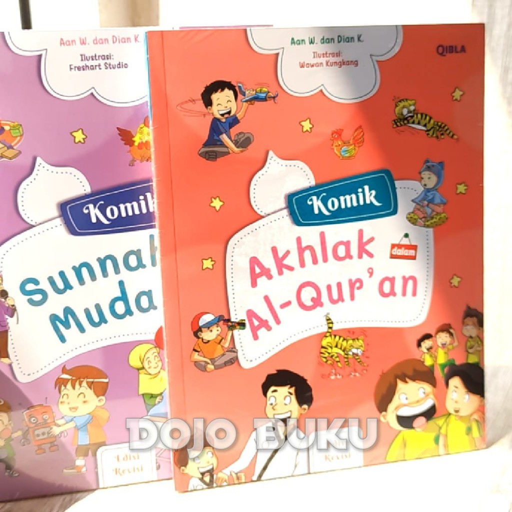 Komik Akhlak Dalam Al-Qur'an dan Komik Sunnah Itu Mudah