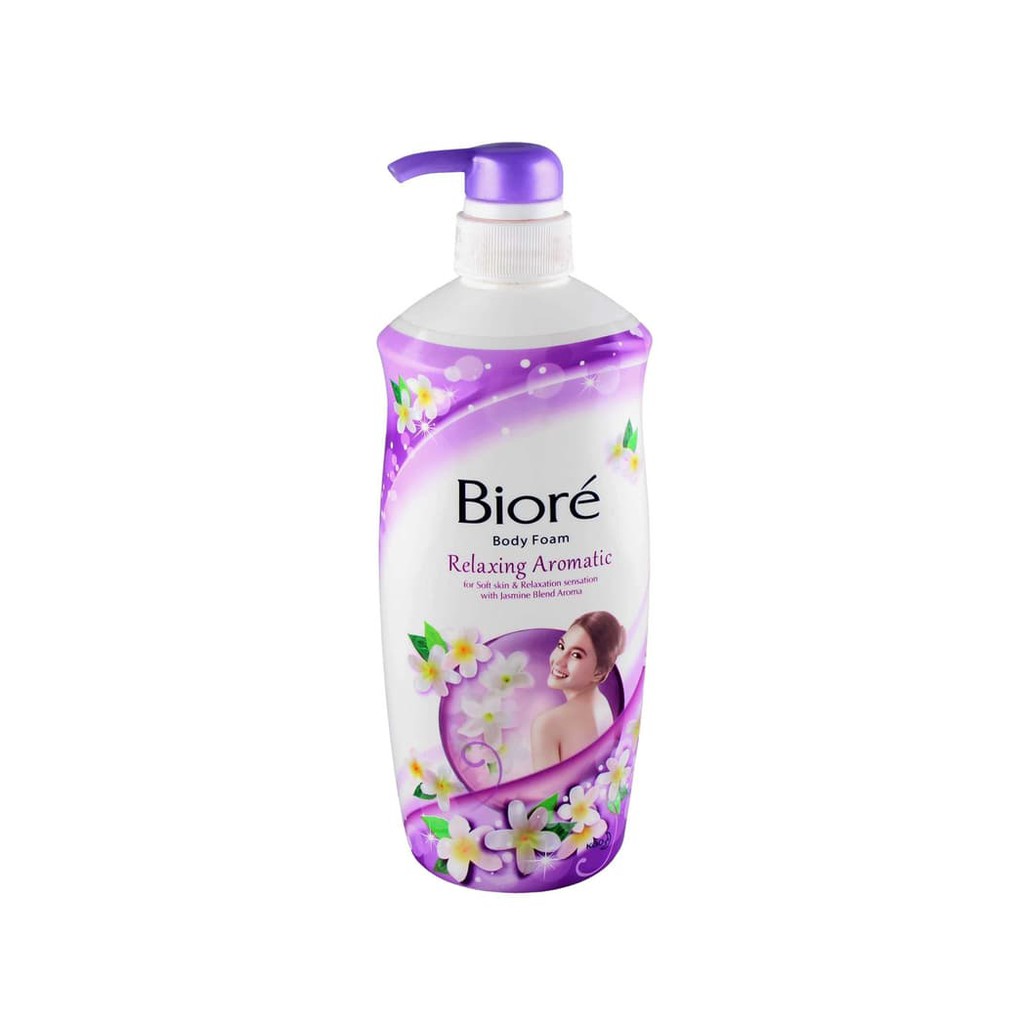Sabun Mandi Biore Body Foam Relaxing Aromatic Botol 550ml