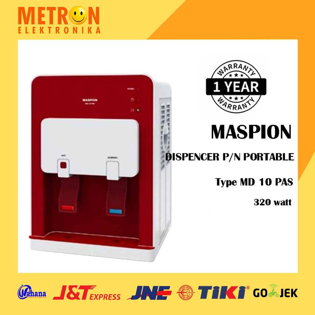 MASPION MD 10 PAS DISPENSER P/N PORTABLE 320 WATT / MD10PAS