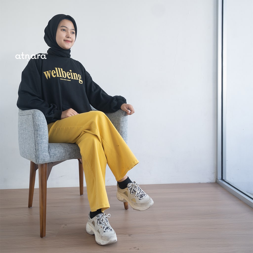 Nara Grosir - Wellbeing XXL Sweater l Sweater Polos l Sweater Pria dan Wanita